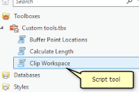 Script Tool and Geospatial Model