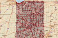 Roads and Highways Sample Data: Indiana DOT