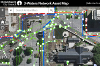 CCC Advanced 3-waters Network Asset Map