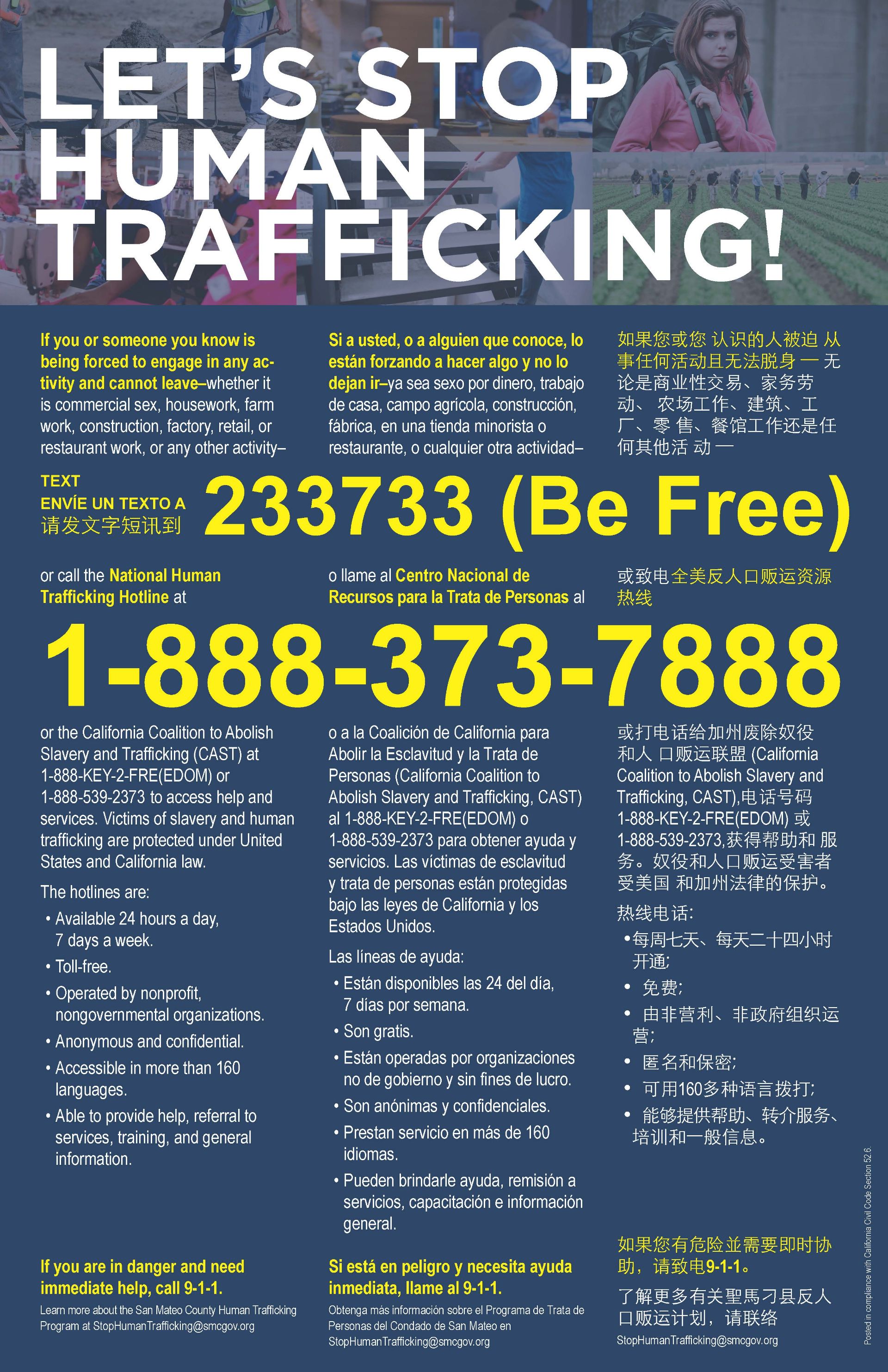 Combating Human Trafficking One Victim At A Time