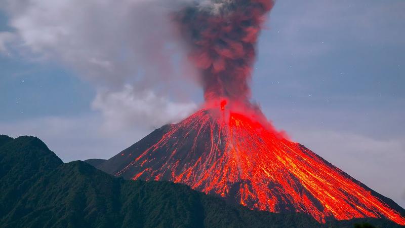 Geo spatial Analysis of Volcanic Eruption