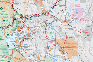 Las Vegas Map, Nevada - GIS Geography