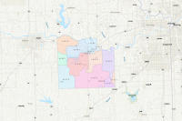 Kansas Zip Code Map Zip Code Douglas County, Kansas, Unofficial - Overview