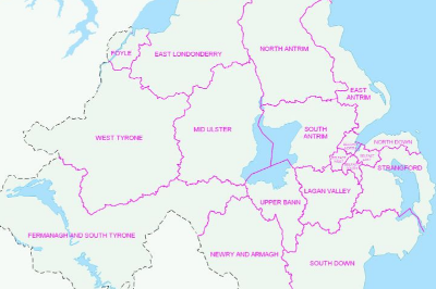 OSNI Open Data - 1:1Million Raster - Parliamentary Boundaries