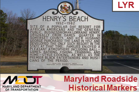 MDOT Maryland Roadside Historical Markers