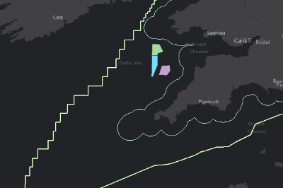 Celtic Sea Floating Wind Programme - PDA - Map