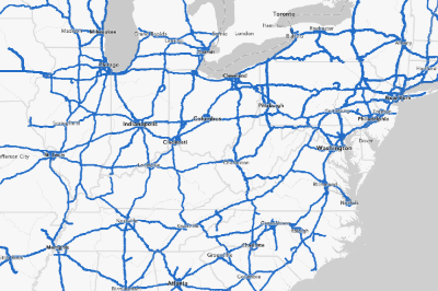 Interstate Highway System Map