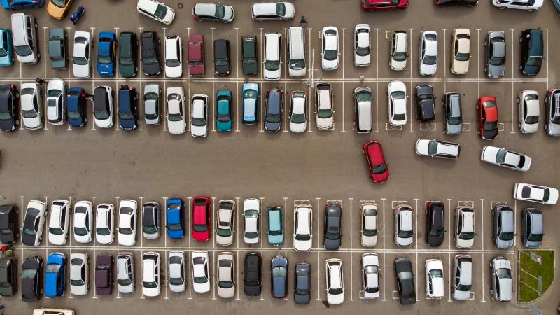 Assessment of Retail Parking Lots Using Remote Sensing