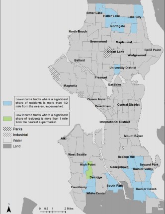 Food Deserts in Seattle