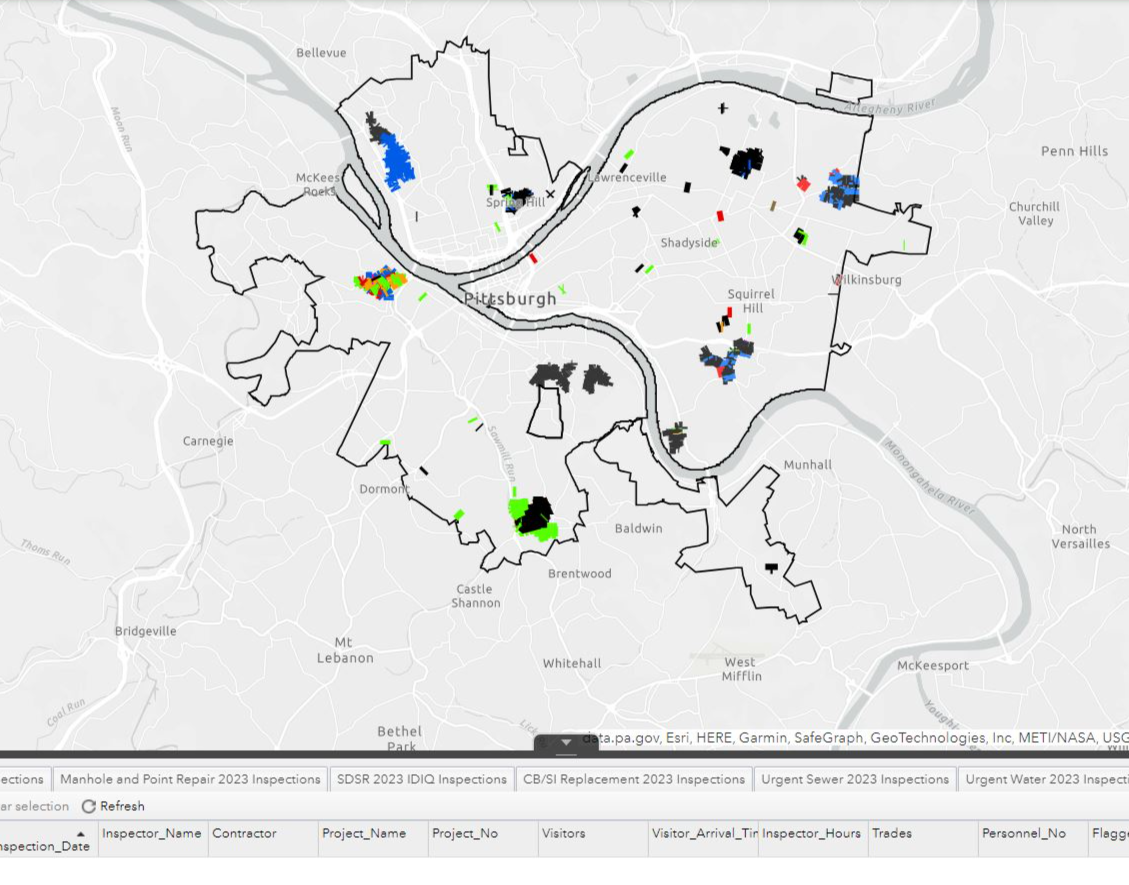 PWSA GIS Resources