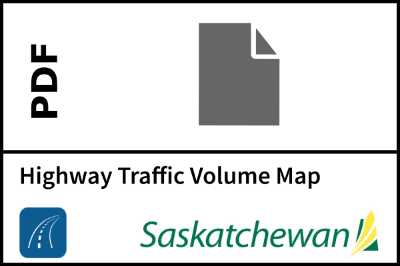 Highway Traffic Volume Map (2020)