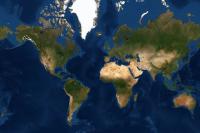 World Satellite Map 2020 World Imagery - Overview