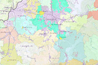 Kentucky Utilities Service Area Map Kentucky Electric Service Areas