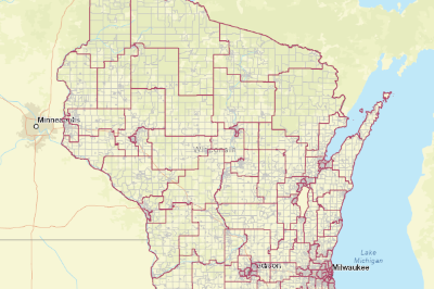 Hunter Assembly Districts Map