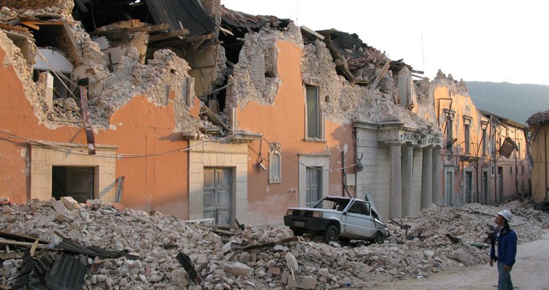 L'Aquila Area. Earthquake of 6 April 2009 01:32:40 UTC M w 6.3.