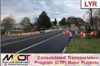 MDOT SHA CTP Major Projects FY21