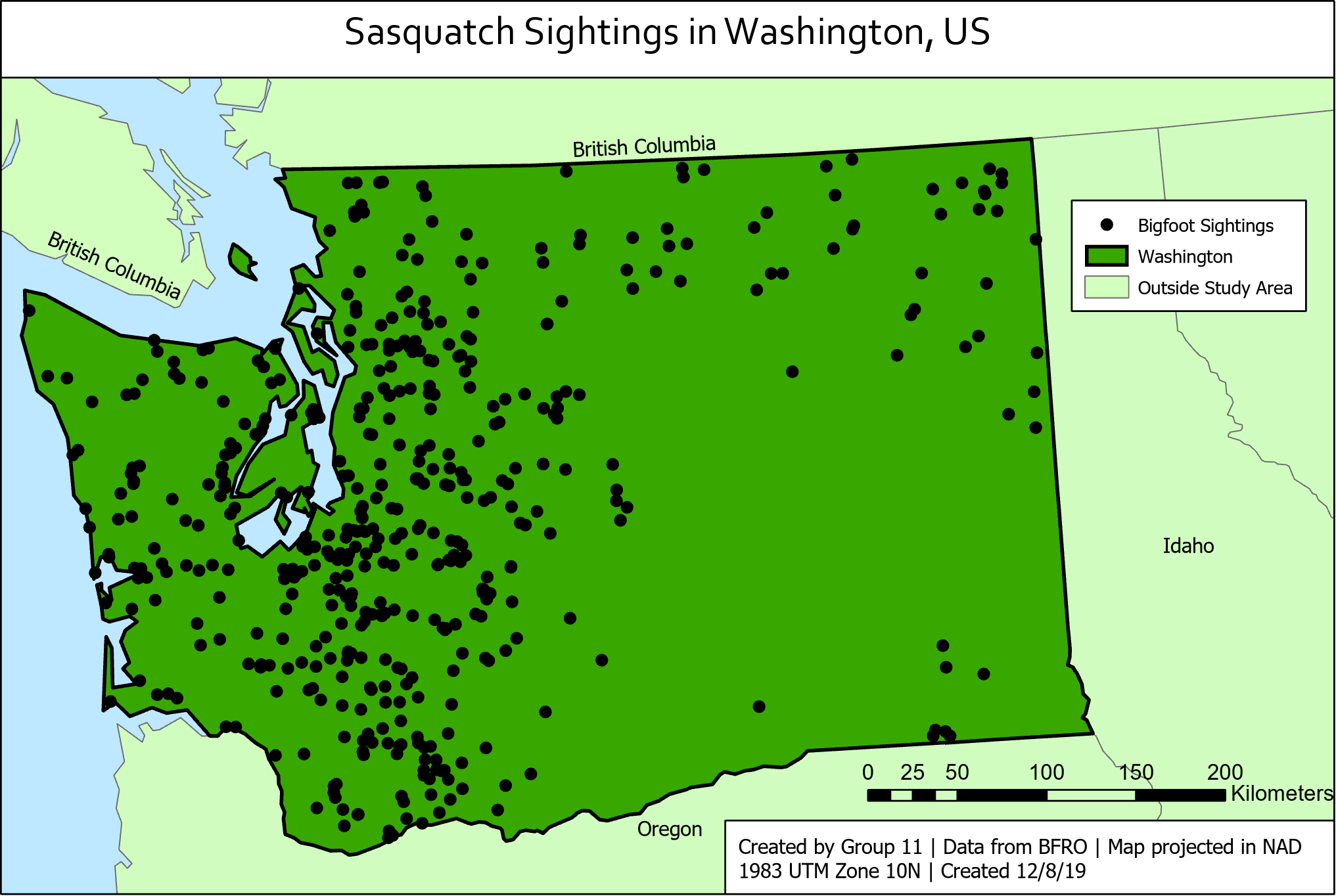 26 Map Of Bigfoot Sightings Maps Online For You Free Download Nude   1576017374390 