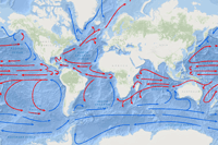 ocean currents map