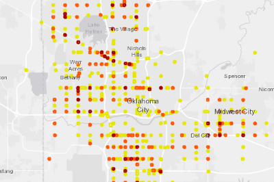 Regional High Crash Locations - 2015