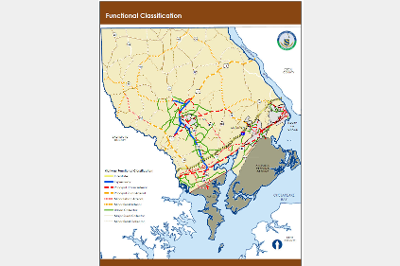 Harford County Road Map Highway Functional Classification - Harford County, Maryland - Pdf Map | Harford  County Government Department Of Planning And Zoning