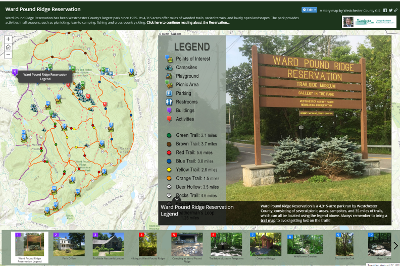 Ward Pound Ridge Map Ward Pound Ridge Reservation | Westchester County Geohub