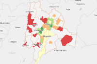 Tasa De Informalidad. EM-2017 En Cundinamarca - Web Map