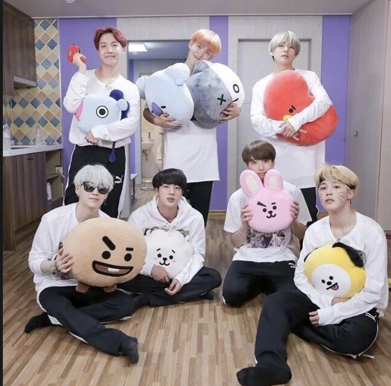 BT21 and bts