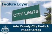 Boise City Limits Map Ada County City Limits And Impact Areas City Of Boise Maps And Gis Open Data Portal