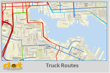 Baltimore City Gis Map Baltimore, Department Of Transportation Map Gallery