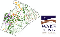 Wake County Greenway Map Greenways in Wake County, NC | Open Data Raleigh