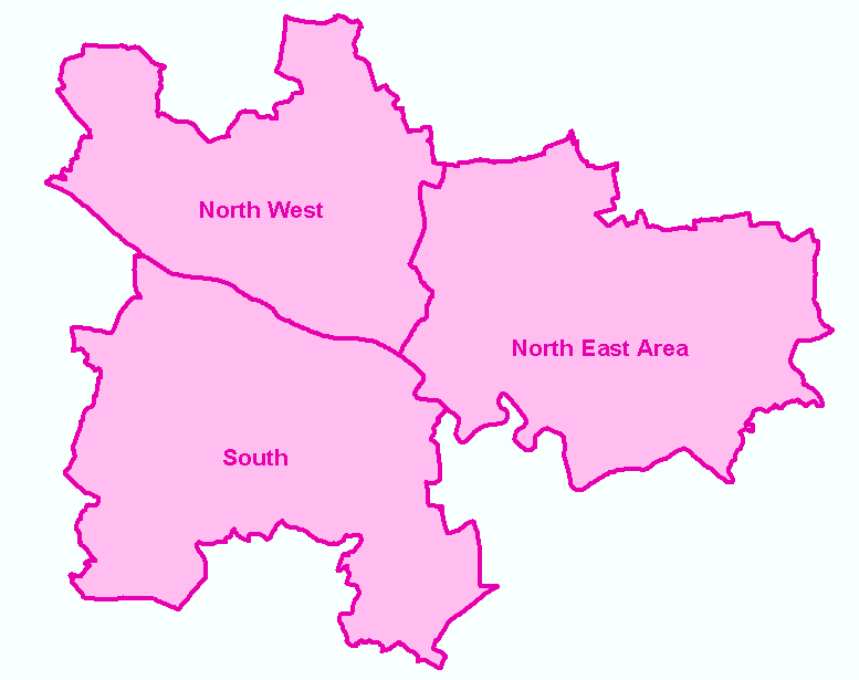 Map Of Glasgow Areas People Make Glasgow Communities App