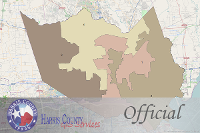 map of harris county precincts Harris County Commissioner Precincts map of harris county precincts