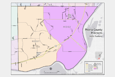 Peoria County Gis Map Voting Precincts | Peoria County Gis