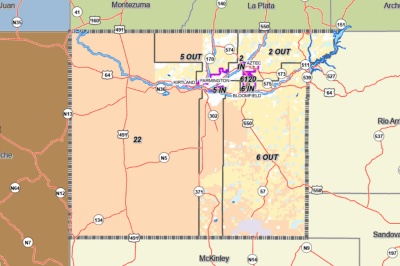 San Juan County Assessor's Map