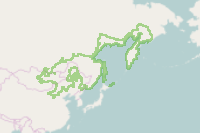 amur leopard habitat map