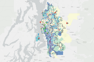 KC WTD Overall Social Vulnerability Index (SVI) Rank Web Map