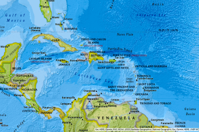 Mapping the Caribbean