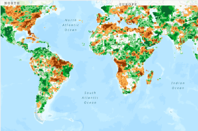 Standardized Precipitation Index (SPI) 1981 - Present