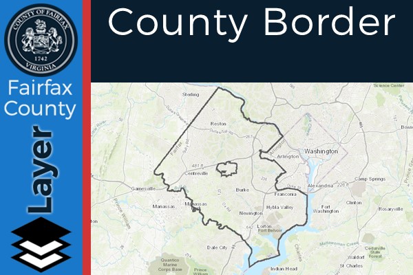 Fairfax County Va Gis County Border | Fairfax County Gis & Mapping Services Open Data Site