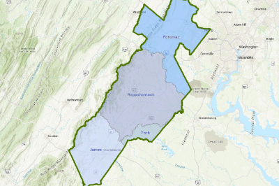 Major Watersheds Pec Region