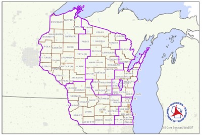 Wisdot Traffic Count Map Wisdot Open Data