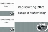 Redistricting 2021