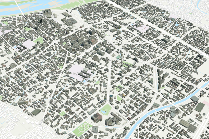 加古川市 3D都市モデル（Project PLATEAU） | Living Atlas