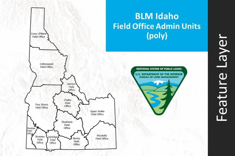 Blm Id Field Office Administrative Unit Boundary Hub 4908