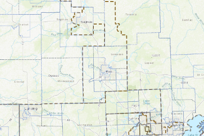 Political Boundaries Map