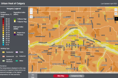 Urban Heat of Calgary