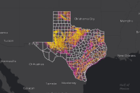 oil well locations in texas