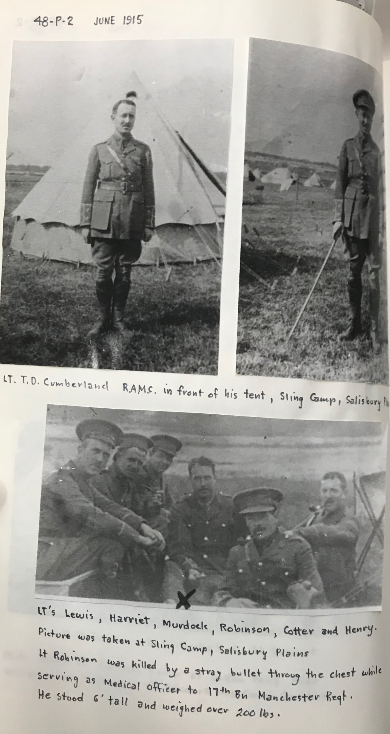 Td Cumberland In The First World War - 