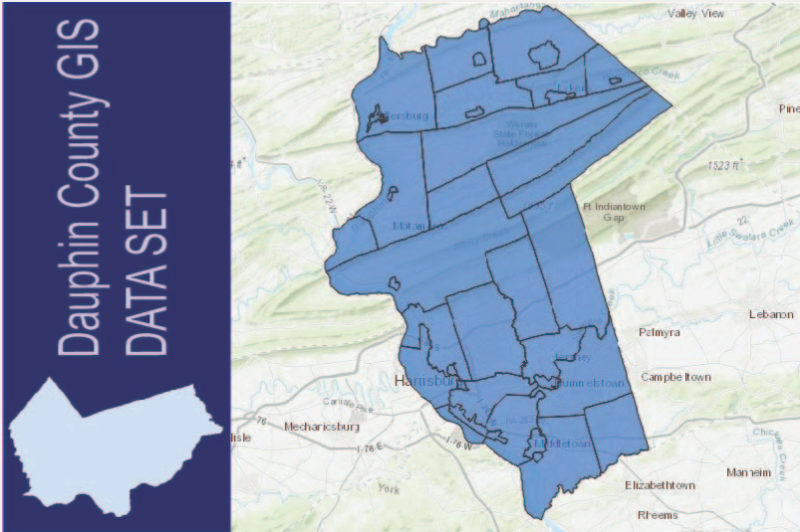 Dauphin County Gis Map Municipal Boundaries | Dauphin County, Pa