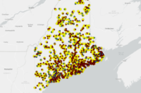 Bald Eagle Nests - Maine